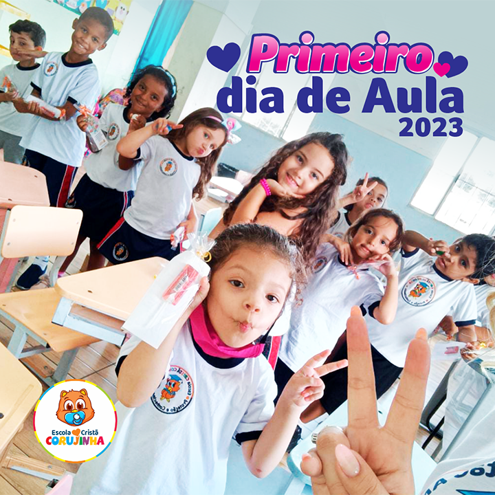Primeiro dia de Aula 2023 - Escola Cristã Corujinha